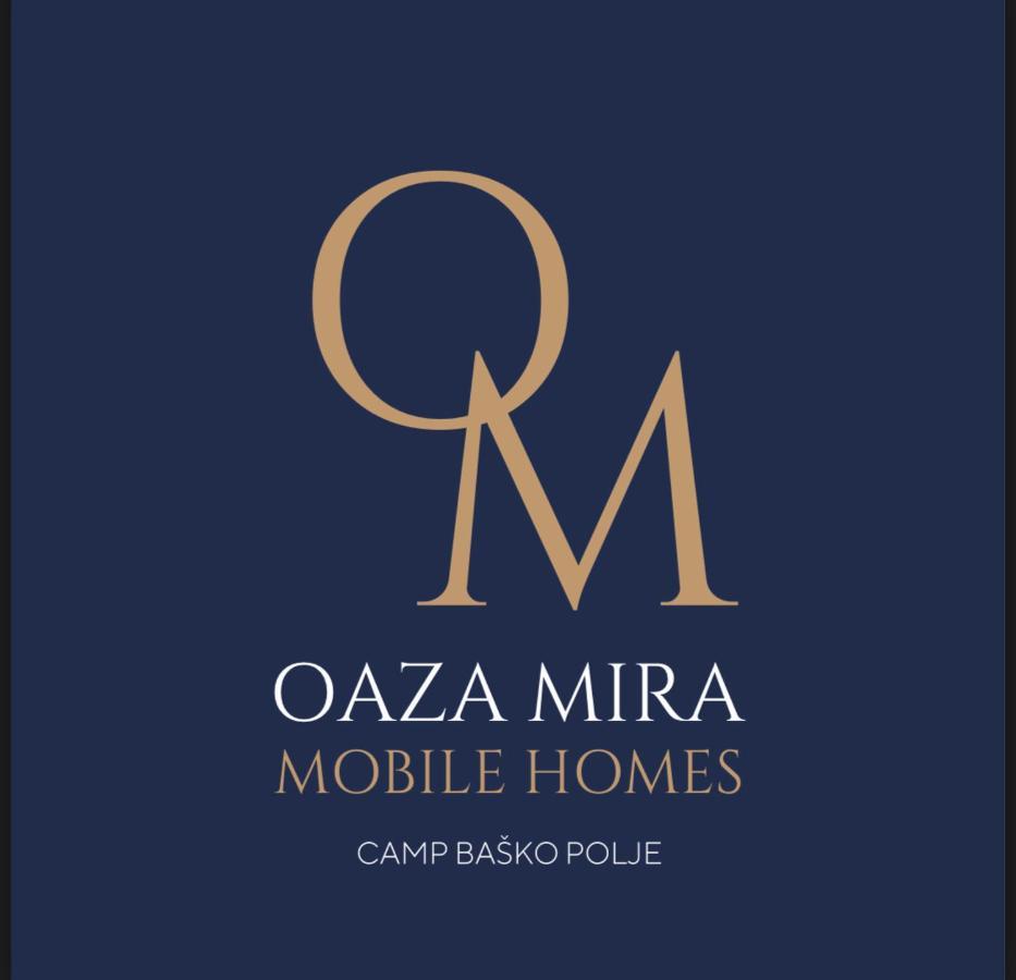 Oaza Mira Mobile Houses - Camp Basko Polje #Bestoffer Башка-Вода Экстерьер фото